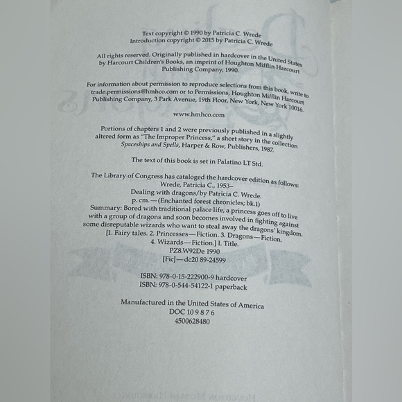 Enchanted Forest Chronicles Set Book 1,2,3,4 by Patricia C. Wrede Dragons PB - Picture 8 of 8